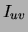 $I_{uv}$