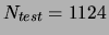$N_{test}=1124$