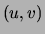 $(u,v)$