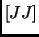 $[ JJ ]$