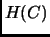 $H(C)$