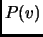 $P(v)$